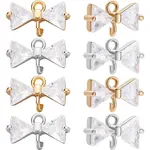 20Pcs 2 Colors Brass Connector Charms