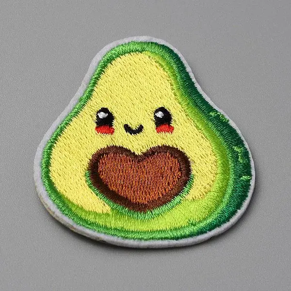 Summer Theme Polyester Computerized Embroidery Cloth Iron on/Sew on Patches