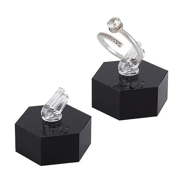 Acrylic Finger Ring Display Holders