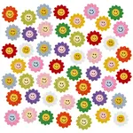 50Pcs 10 Colors Polyester Embroider Thread Sew On Patches