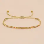 Bohemian Braided Adjustable Glass Seed Beaded Bracelets
