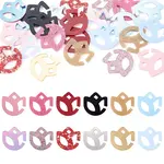 24Pcs 12 Colors Acrylic Wine Glass Charms