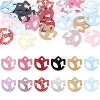 24Pcs 12 Colors Acrylic Wine Glass Charms