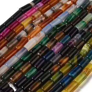 Natural Agate Beads Strands
