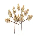 Simulation Foam Christmas Red Berry Fruit