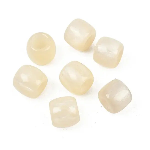 Opaque Resin European Beads