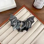 Halloween Bat Acrylic Claw Hair Clips