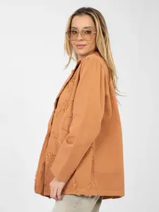 Dámsky oranžový blazer
