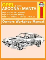 Opel Ascona & Manta (B Series) (Sept 75 - 88) Haynes Repair Manual - Haynes Publishing