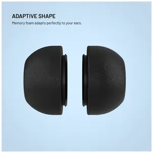 Špunty z paměťové pěny FIXED Plugs Pro pro Apple Airpods Pro 3, 2 sady, velikost S