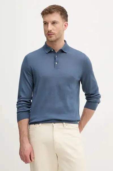 Vlněný svetr BOSS Lancione