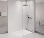 Polysan Architex - Sprchová stěna Walk-In, 86x210 cm, chrom/čiré sklo AXC90CL