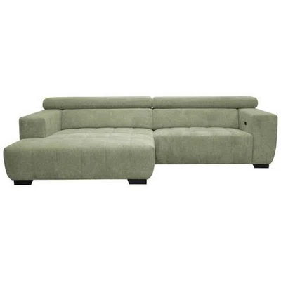 Xora ROHOVÁ SEDAČKA, textil, olivově zelená