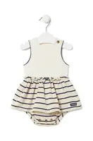 Kojenecké šaty Tous béžová barva, mini, áčková