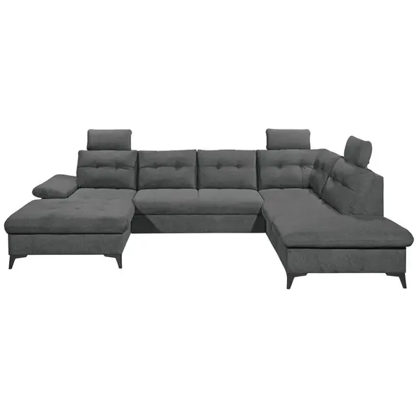 MID.YOU SEDACÍ SOUPRAVA, textil, barvy grafitu