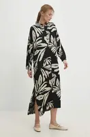 Šaty Answear.LAB černá barva, midi