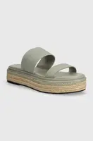 Pantofle Calvin Klein WEDGE SLIDE HE