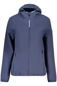 Modrá dámská softshellová bunda