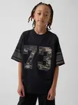 GAP Dětské oversize tričko z funkční síťoviny