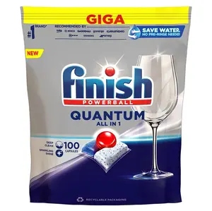 FINISH Quantum All in 1 Kapsule do umývačky riadu 100 ks