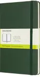 Zápisník MOLESKINE tvrdý čistý tm. zelený L