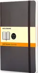 Zápisník Moleskine - měkké desky, S, linkovaný - černý