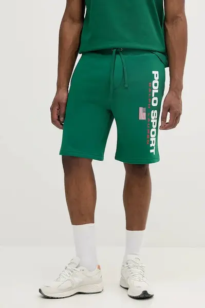 Kraťasy Polo Ralph Lauren pánské, černá barva, 710835767