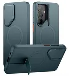 Suritch MagSafe Kickstand Camprotector obal Samsung Galaxy S26 Plus, tmavě zelený