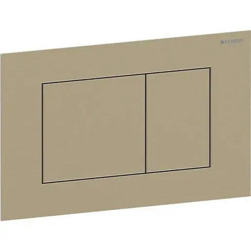 Geberit Sigma40 ovládacie tlačidlo oceľ mosadz 115.629.QF.1