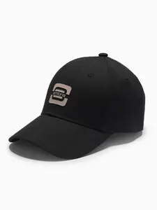 Ombre Men's baseball cap with logo - black