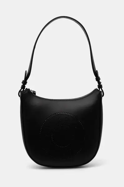 Kožená kabelka Karl Lagerfeld černá barva, A1W30026