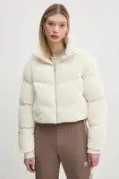 Manšestrová bunda Hollister Co. béžová barva, zimní, KI344-4639