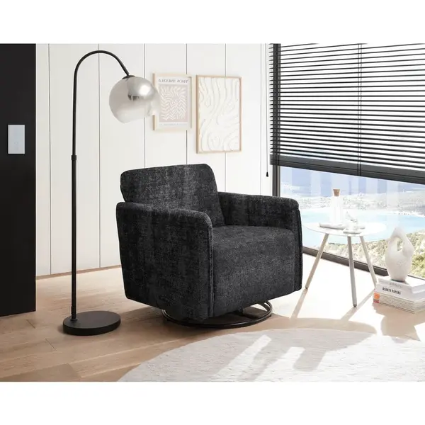 Livetastic KŘESLO, textil, černá