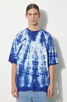 Bavlněné tričko Marcelo Burlon Aop Soundwaves Over