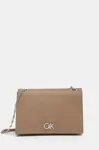 Kabelka Calvin Klein béžová barva, K60K613138
