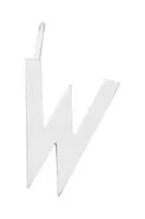 Stříbrný přívěsek Design Letters