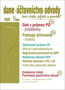 DUO 4/2026 – Daňové priznania, vysporiadanie daňových povinností