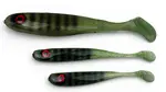Yaccuza gumová nástraha hand made killer airbrush dark green stripes - 15 cm 38 g 1 ks