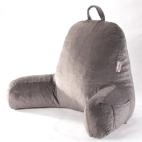 Polštář na čtení s opěrkami 65 x 85 cm