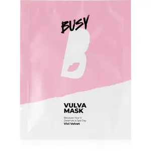 BusyB Vivi Velvet Vulva Mask maska na intímne partie 1 ks