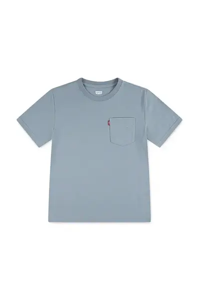 Dětské bavlněné tričko Levi's SUNSET POCKET TEE