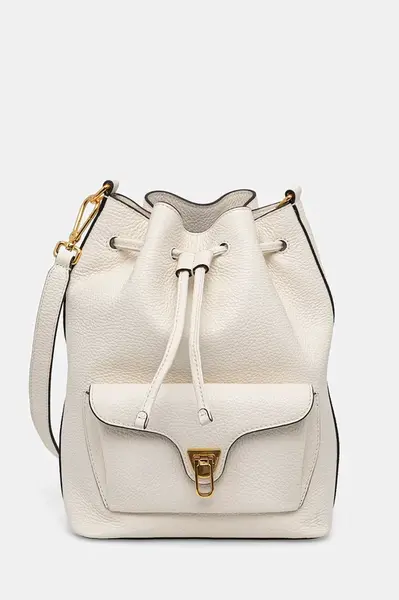 Kožená kabelka Coccinelle