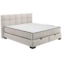 MID.YOU AMERICKÁ POSTEL, 180/200 cm, béžová