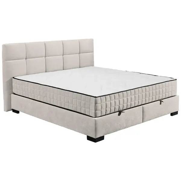 MID.YOU AMERICKÁ POSTEL, 180/200 cm, béžová