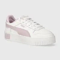 Dětské sneakers boty Puma Carina Street Jr bílá barva