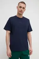 Bavlněné tričko adidas tmavomodrá barva, IR5265