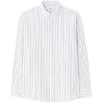 CELIO NACASTRI Pánská volnočasová košile, bílá, velikost