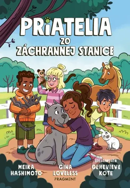 Priatelia zo záchrannej stanice 1 - Gina Loveless, Genevieve Kote (ilustrátor) - kniha z kategorie Komiksy