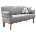 Sit & More POHOVKA, textil, světle šedá