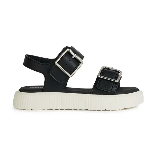 Dětské sandály Geox SANDAL KODETTE černá barva